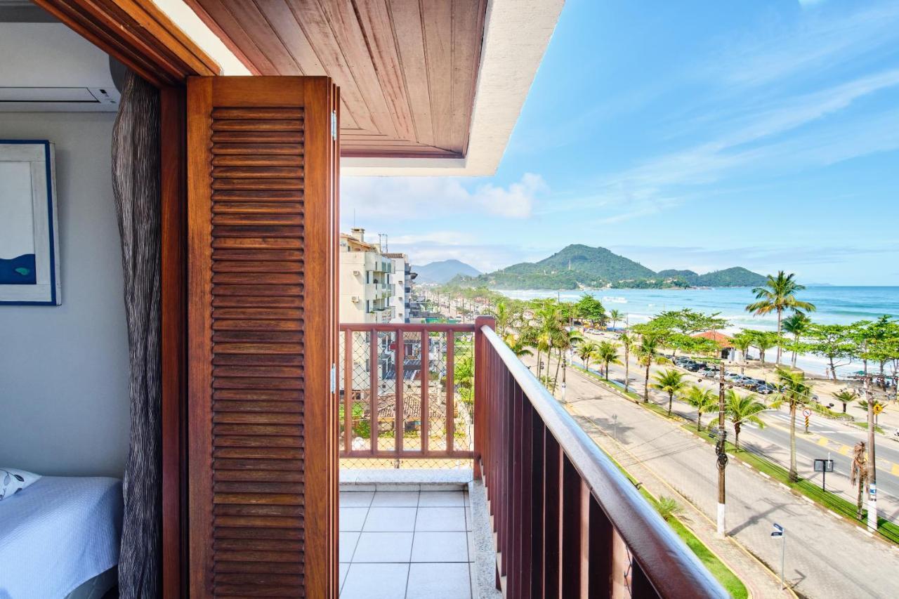 Vista Panoramica Do Mar - Praia Grande, Ubatuba Sp Kültér fotó